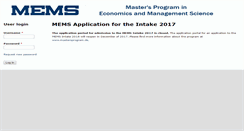 Desktop Screenshot of admission.mastersprogram.de