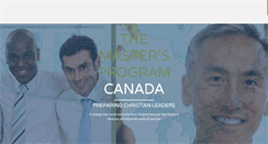 Desktop Screenshot of canada.mastersprogram.org